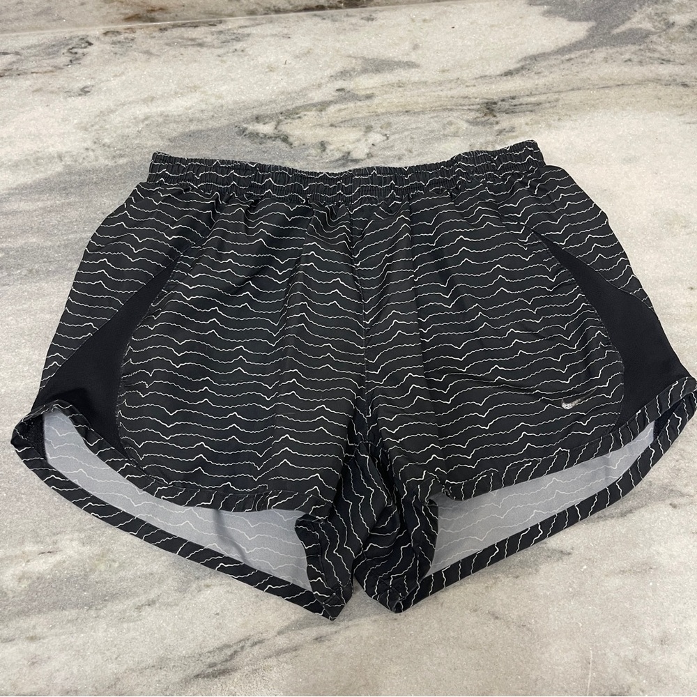 Nike Black Athletic Shorts with Elastic Waistband size S